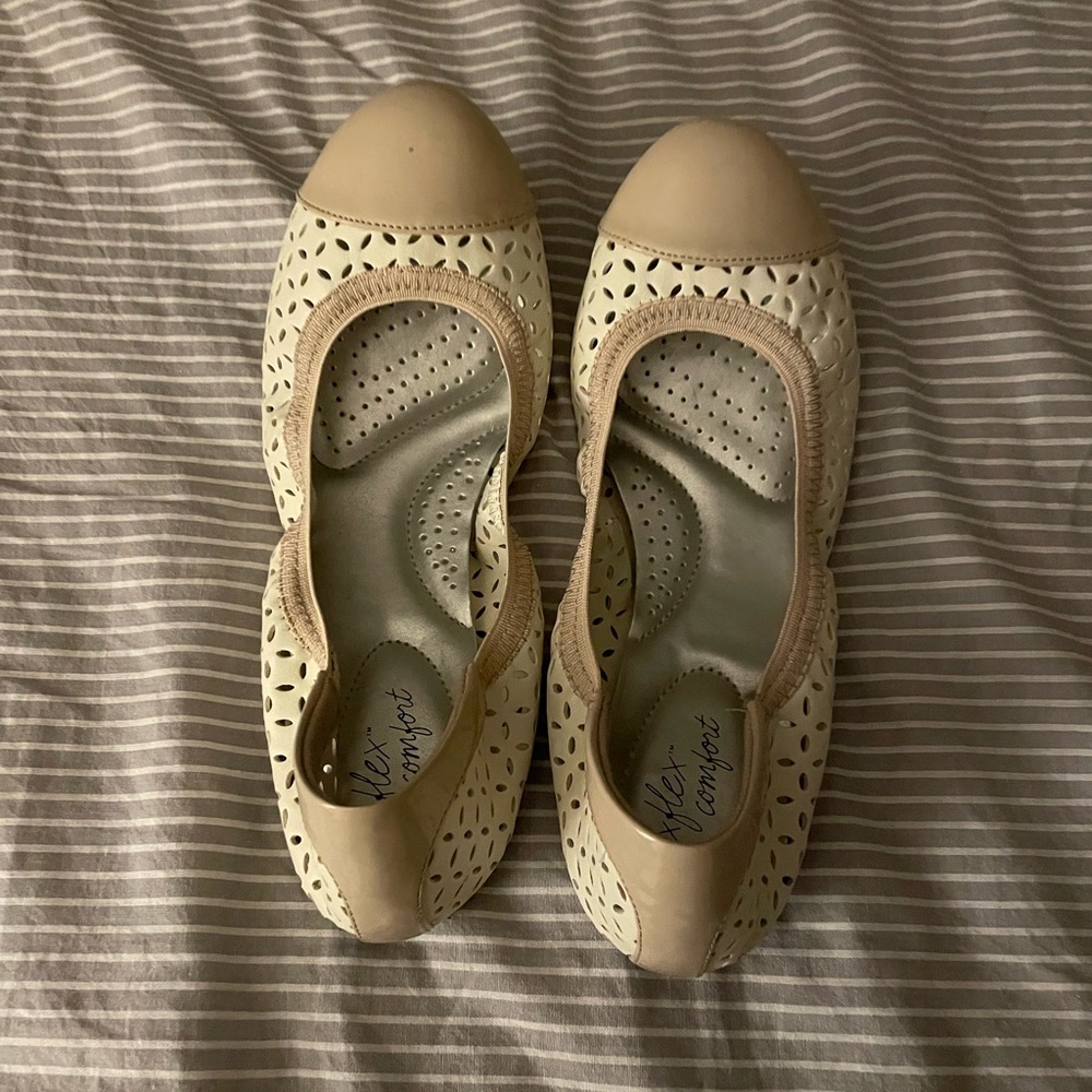DexFlex ballet flats, size 8